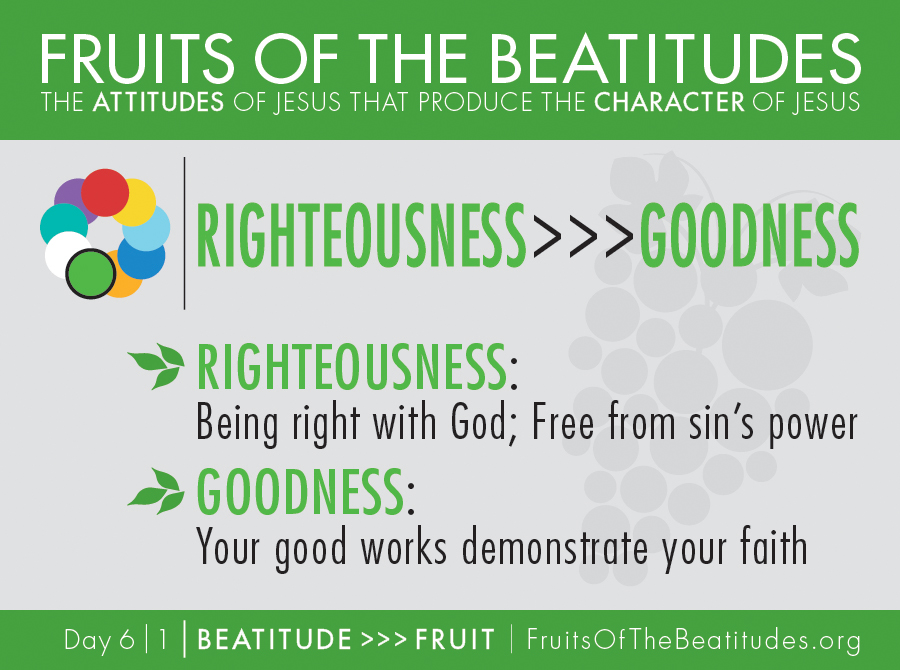 Fruits Of The Beatitudes Premise FRUITS OF THE BEATITUDES 