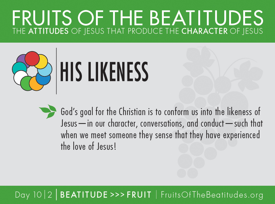 FRUITS OF THE BEATITUDES | HIS LIKENESS (10-2)